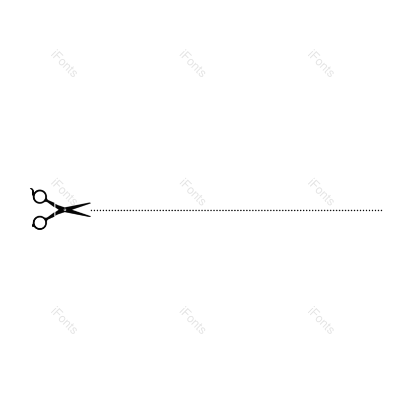 线条图片,简约元素,黑色PNG,分隔线免抠素材